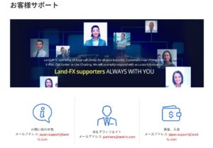 海外FX LAND FXに問い合わせしてしてみた！連絡方法・対応スピードを検証！